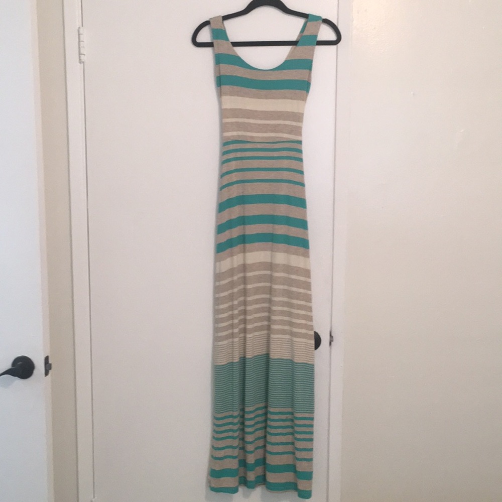 Open Back Maxi Dress